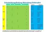 Entscheidungsfindung-Meinsberg-Elektroden